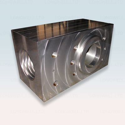 Mô-đun cuối chất lỏng bơm bùn triplex với bộ máy van bằng thép hợp kim rèn API 7 và thiết kế hình chữ L